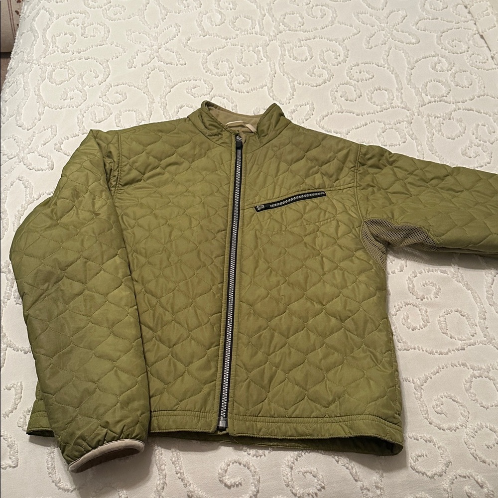 Obermeyer Women's Zip Up Jacket Green Size 6
